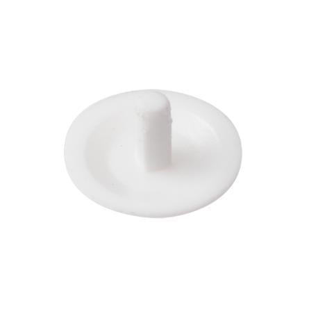 afdekkapje SPPS met kopboring 12mm RAL9010 wit (500)