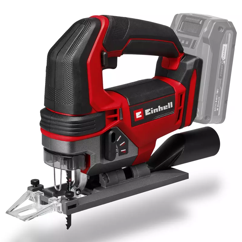 Einhell Accu Decoupeerzaag TE-JS 18/100 Li Solo - Zonder accu en lader