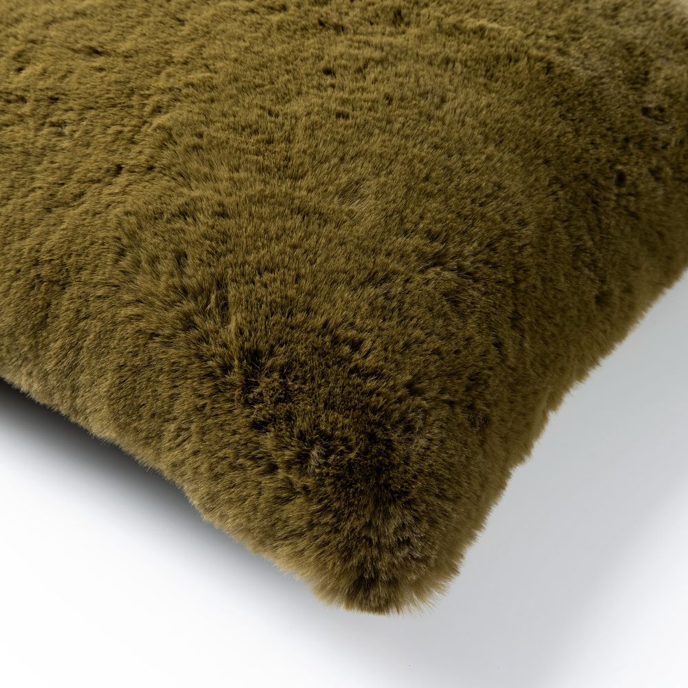 Dutch Decor sierkussen Zaya Military Olive 45×45 cm