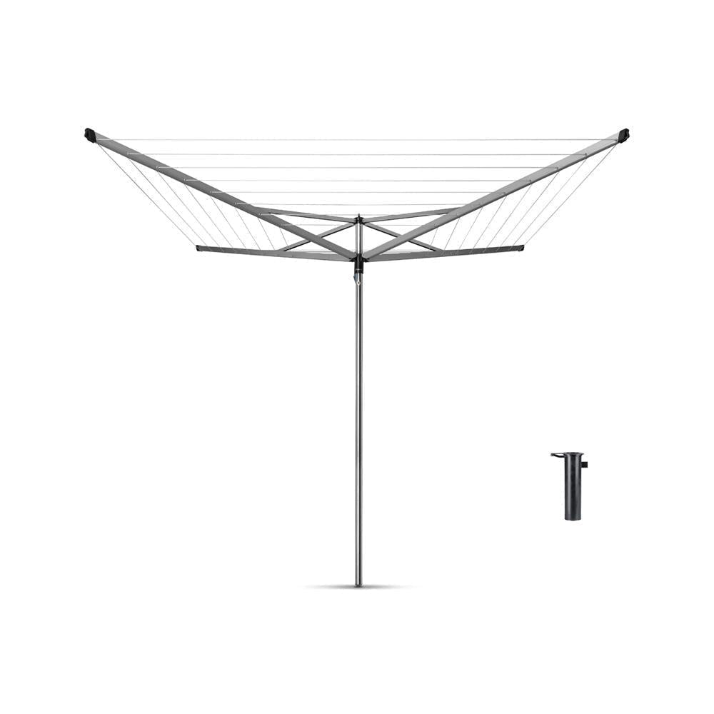 Brabantia Essential droogmolen 50mtr. met bodemhuls