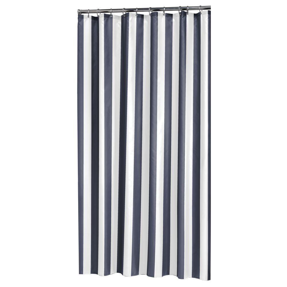 Sealskin Linje douchegordijn polyester 180x200cm blauw