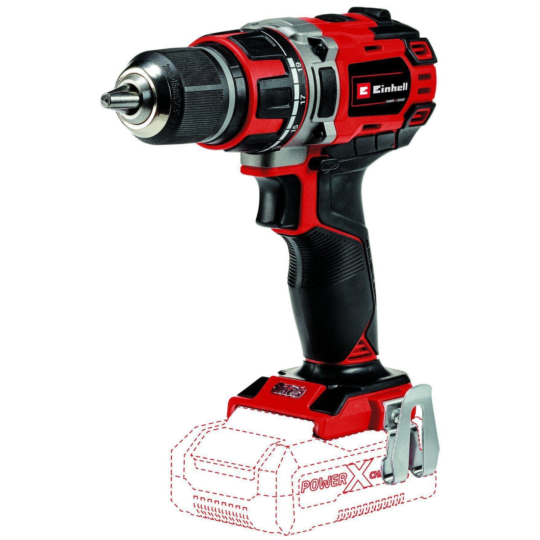 Einhell Boor-/schroefmachine TE-CD 18/50 Li BL Solo Power X-Change