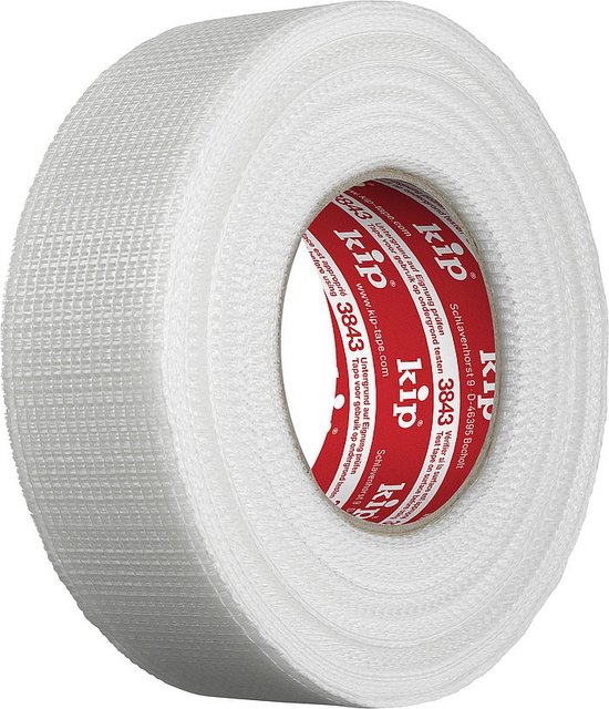 Kip gaasband 48mm standaardkwaliteit wit