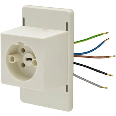Wandcontactdoos perilex opbouw 16A tbv lasdoos