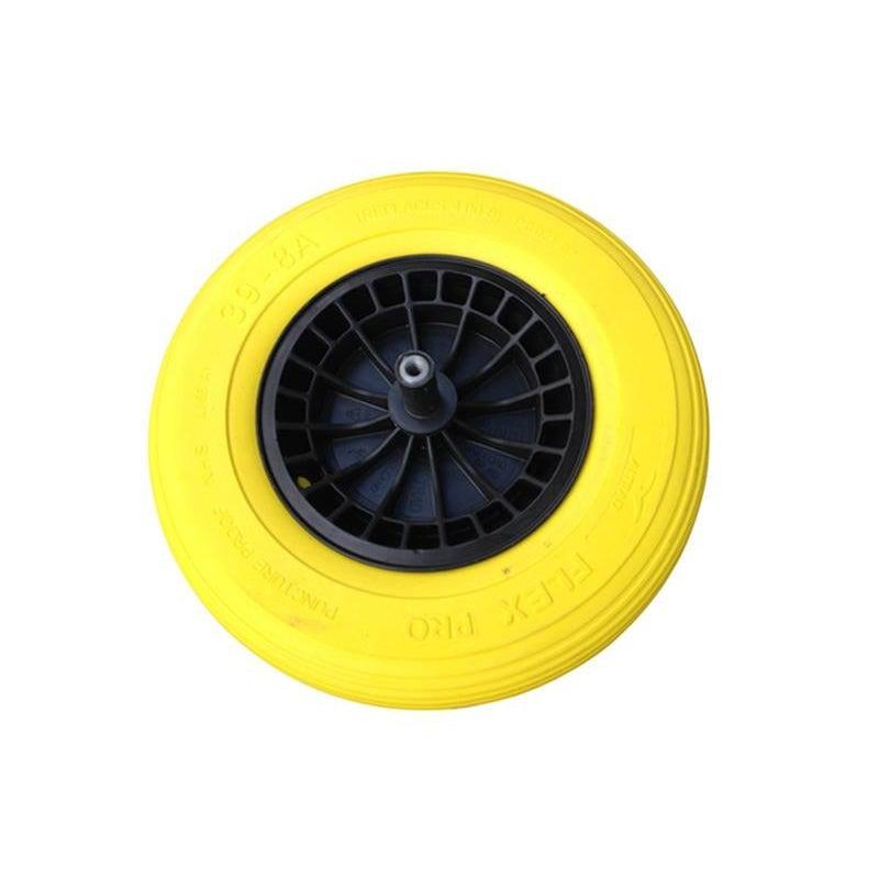Kruiwagenwiel Fort Flex Pro Geel
