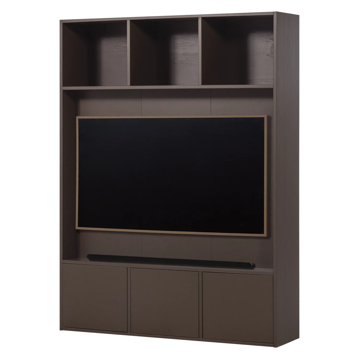 WOOOD Meggy TV-opbergkast 160cm Middenbruin