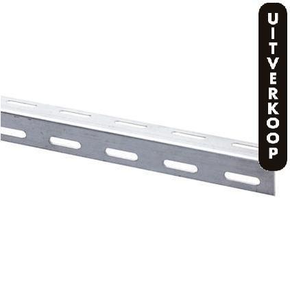 Hoekprofiel ijzer geperforeerd 27x27mm 200 cm.