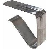 Tafelkleedklemmen rvs glad