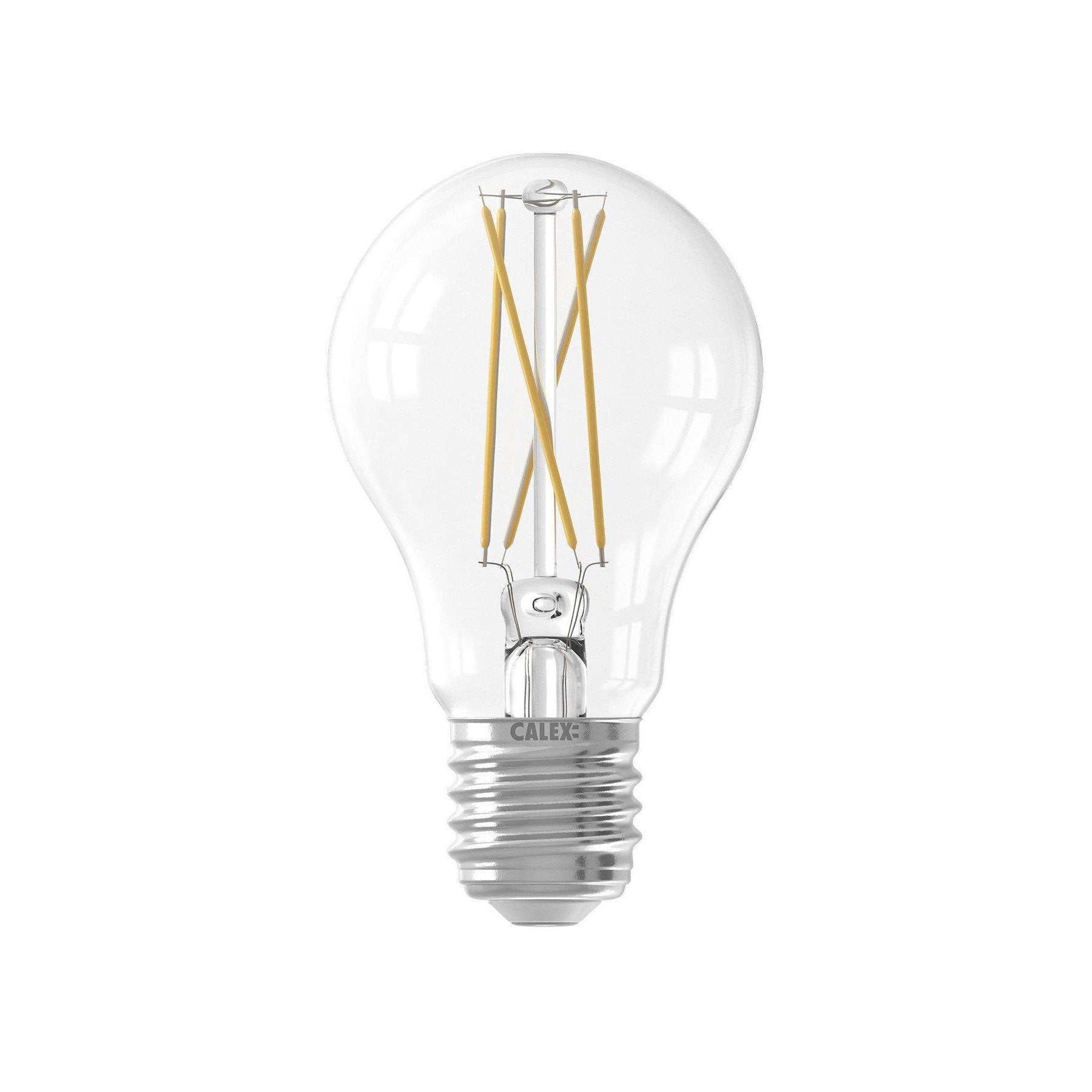 Calex Led Filament CALEX Smart LED Filament helder GLS-lamp A60 E27 220-240V 7W 806lm 1800 ...