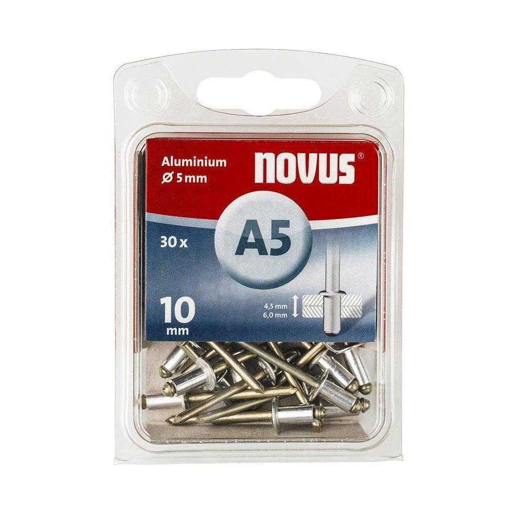 Novus blindklinknagel A5 X 10mm alu SB (30 stuks)