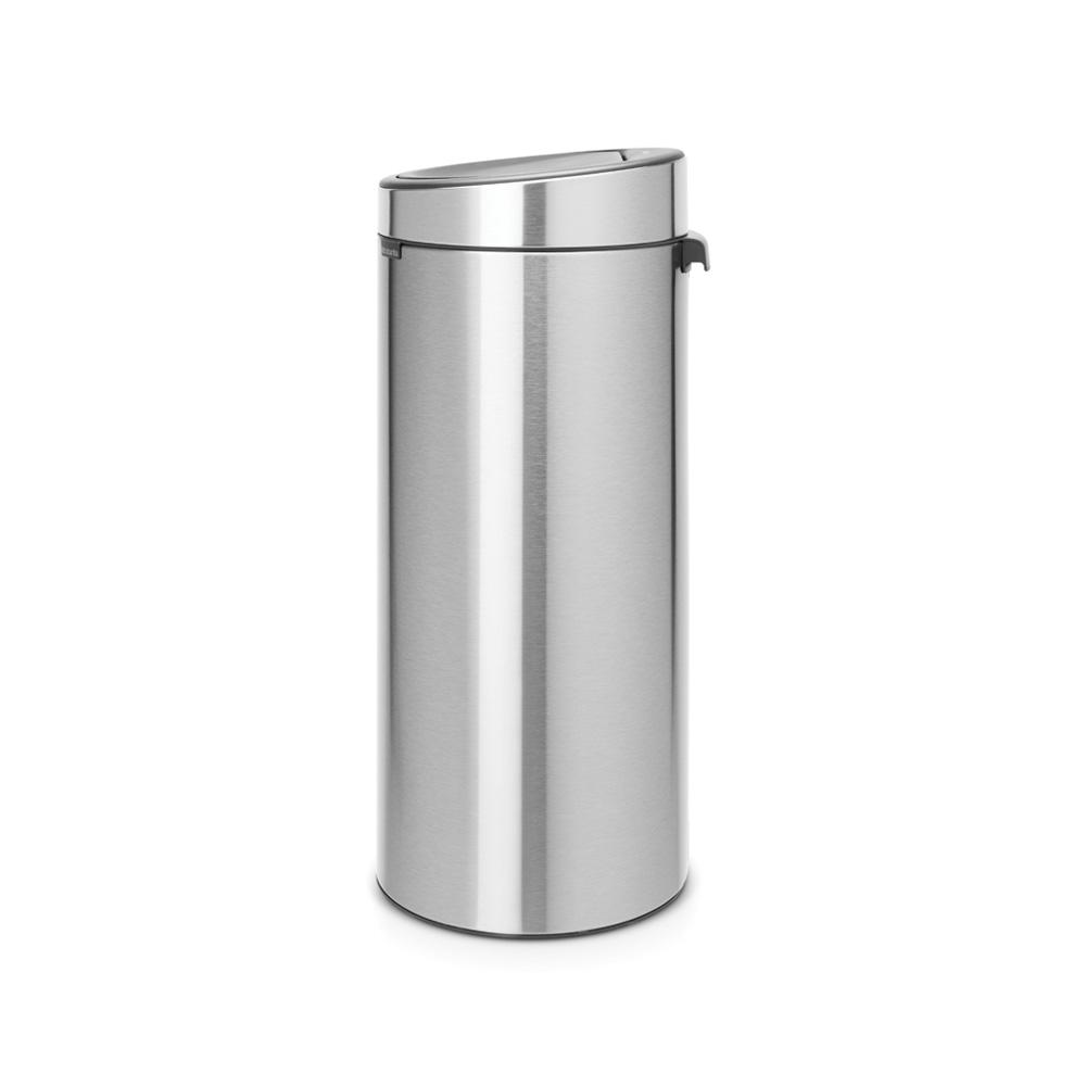 Brabantia Touch Bin afvalemmer 30 ltr. Matt Steel Fingerprint Proof
