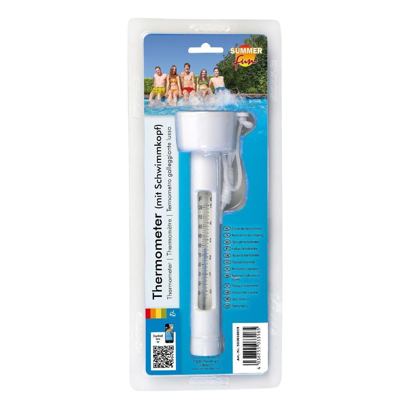 Summer fun thermometer deluxe