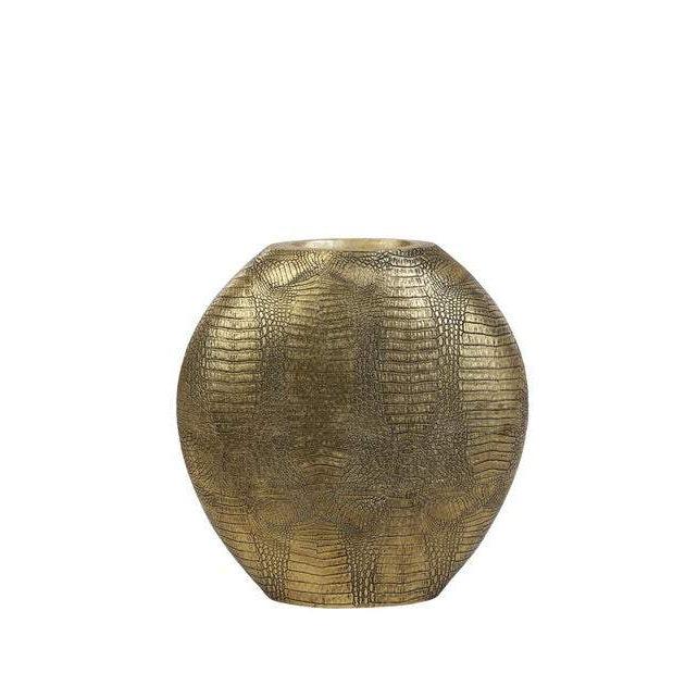 Light & Living vaas Skeld brons