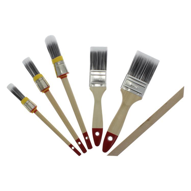 Basic kwastenset 6-delig