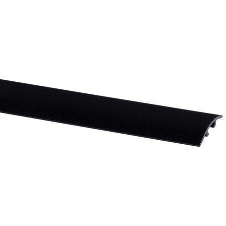 CanDo overgangsprofiel OV zwart48x10mm 190cm