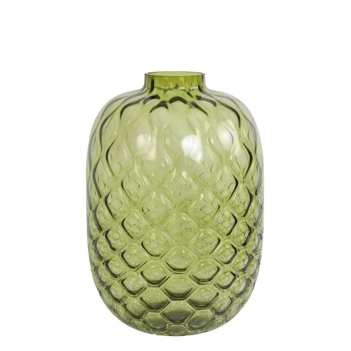 Light & Living vaas Carino groen