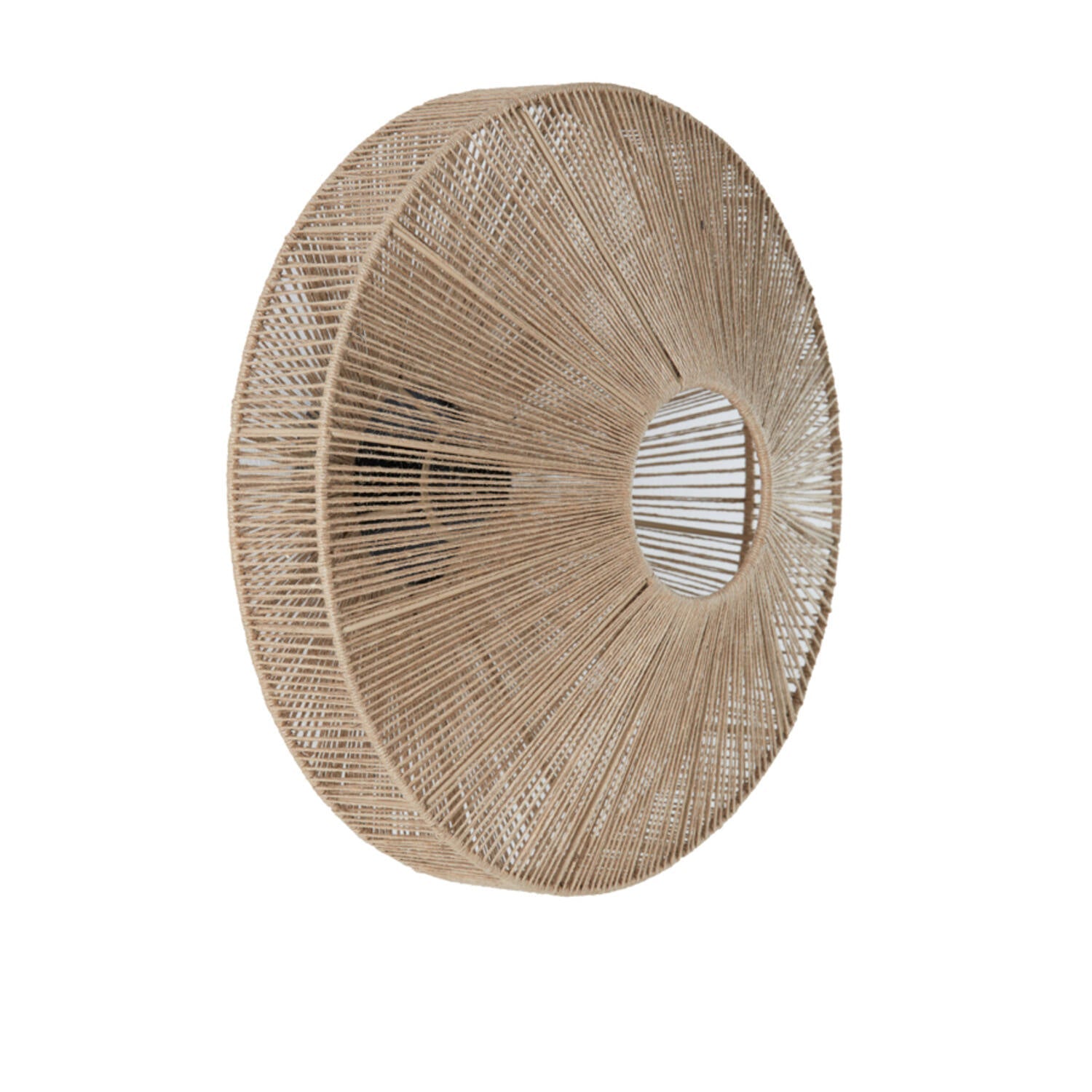 Light & Living Wandlamp Ø43x43 cm LYRA naturel+mat zwart