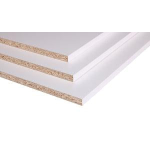 Wit paneel 80x20cm 18mm