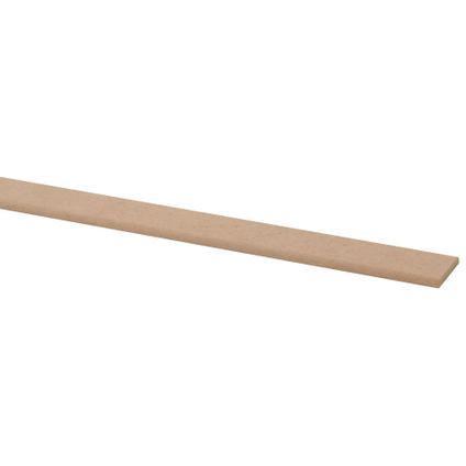 Afdeklijst MDF (530) 4x30mm 260 cm.