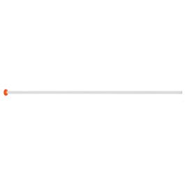 Talen Tools Vlaggenstok Hout 200 cm Oranje Knop