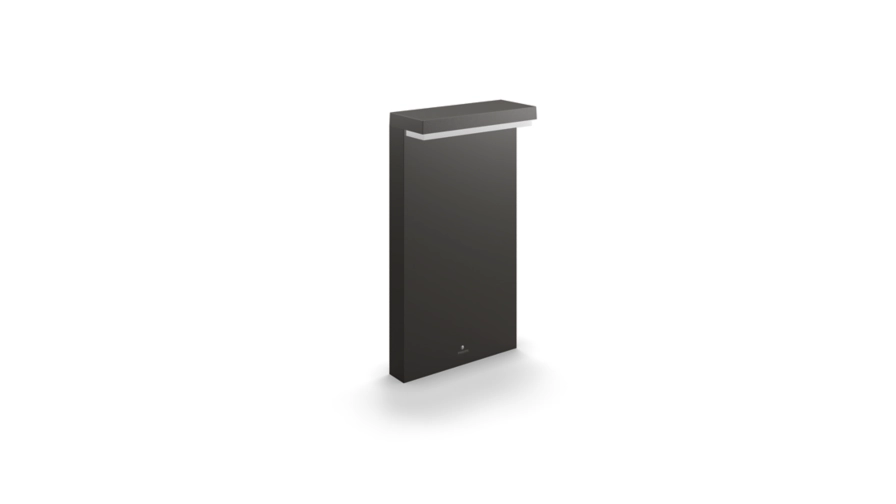 Tuinlantaarn Philips Bustan antraciet 2x4.5W