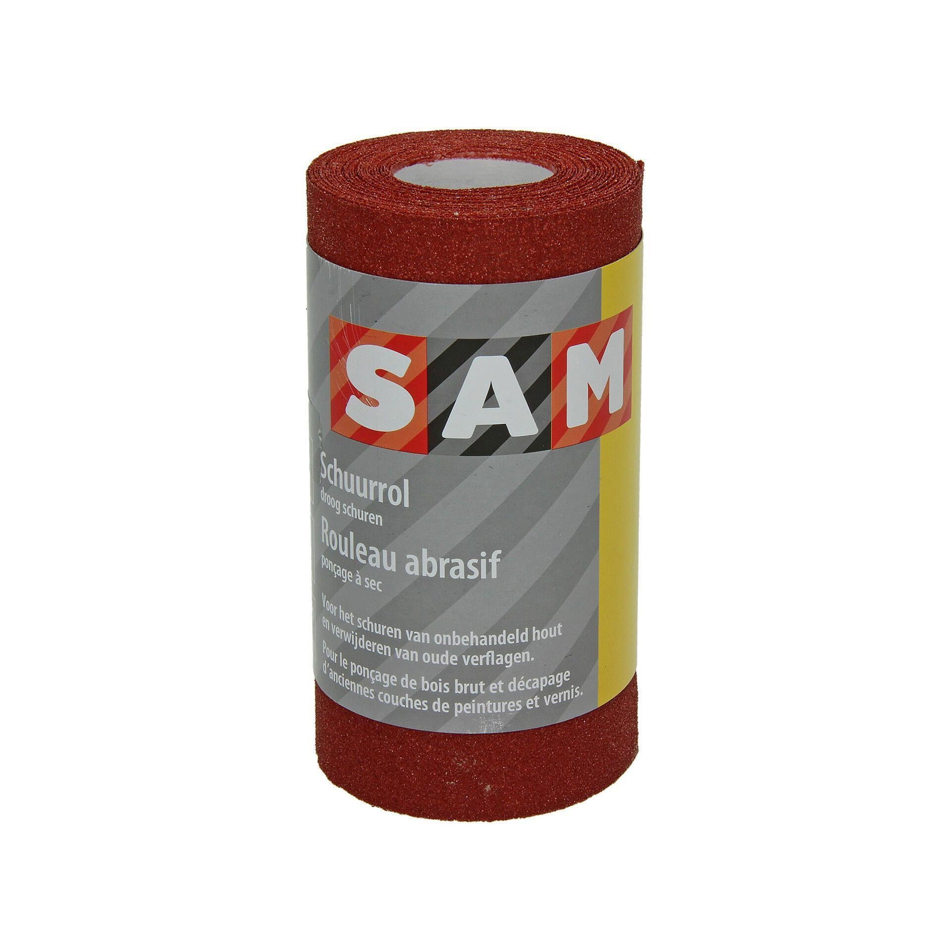 SAM schuurpapier op rol 4,5m P180