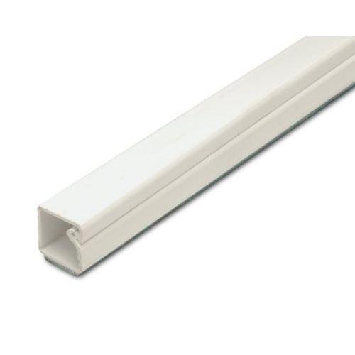 plakstrip 12x12 mm. lengte 2 mtr. wit 