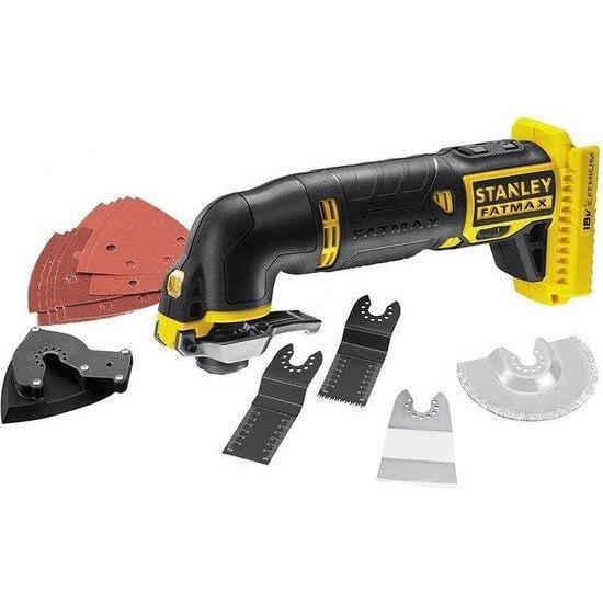 18V accumultitool met oscillerende functie: schuren zagen slijpen schrapen 2 x 2.0Ah accu s 100% in 60 min. lader 20 accessoires koffer