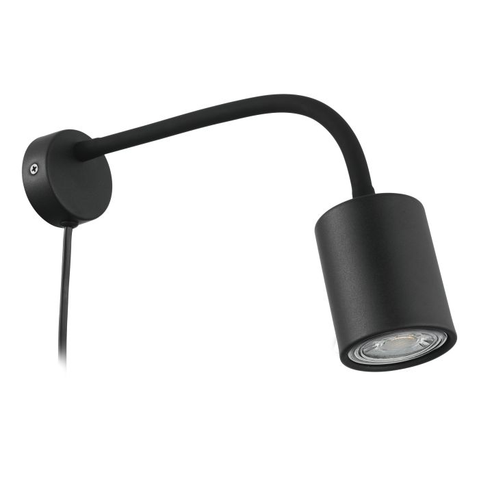 Eglo Portella wandspot GU10 zwart