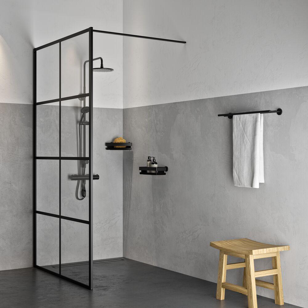 Tiger Noon douchemand hoek zwart