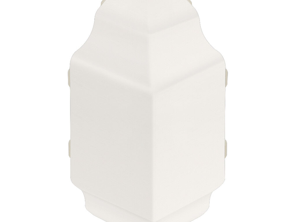 Keralit trim/kraal  hoekstuk sierlijst wit