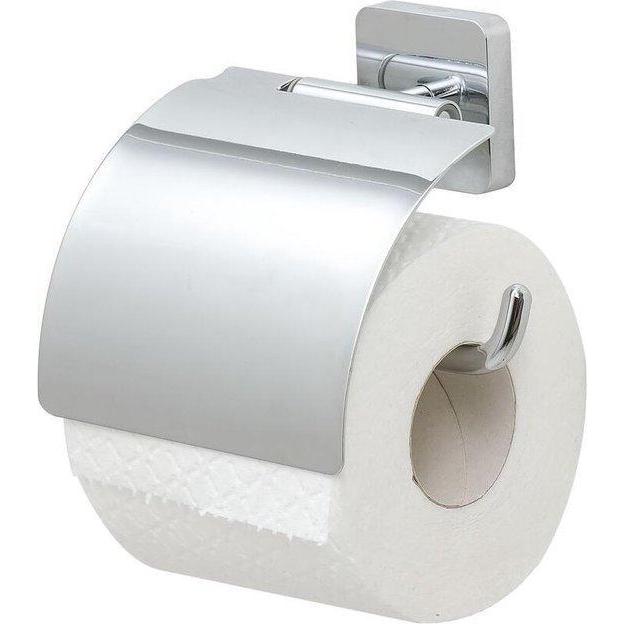 Tiger toiletrolhouder met klep Onu Chroom