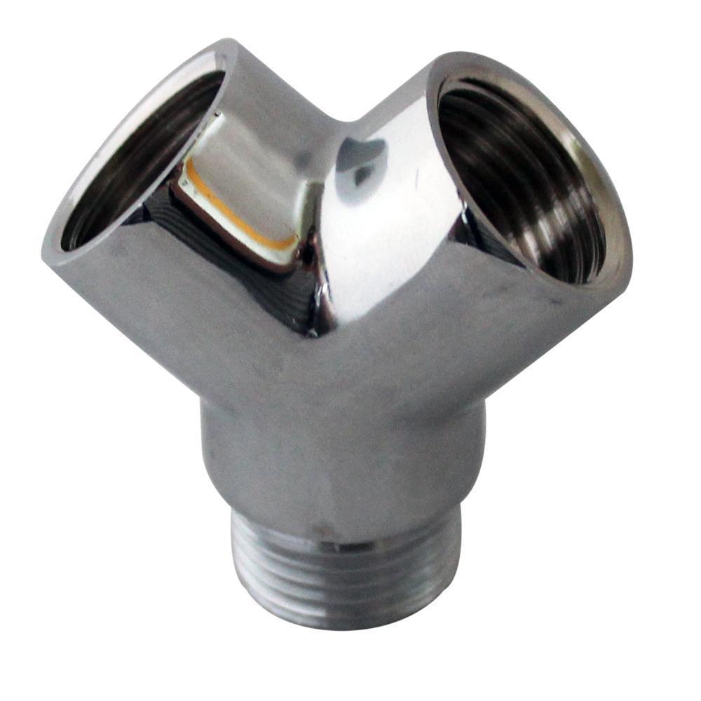 Bonfix Y-stuk 1/2 x 1/2 x 1/2 verchroomd