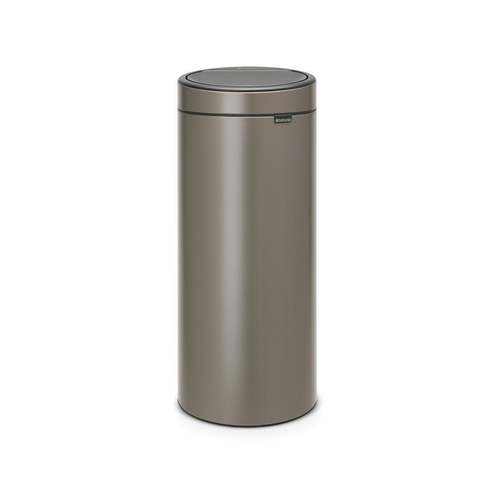 Brabantia Touch Bin afvalemmer 30 ltr. Platinum