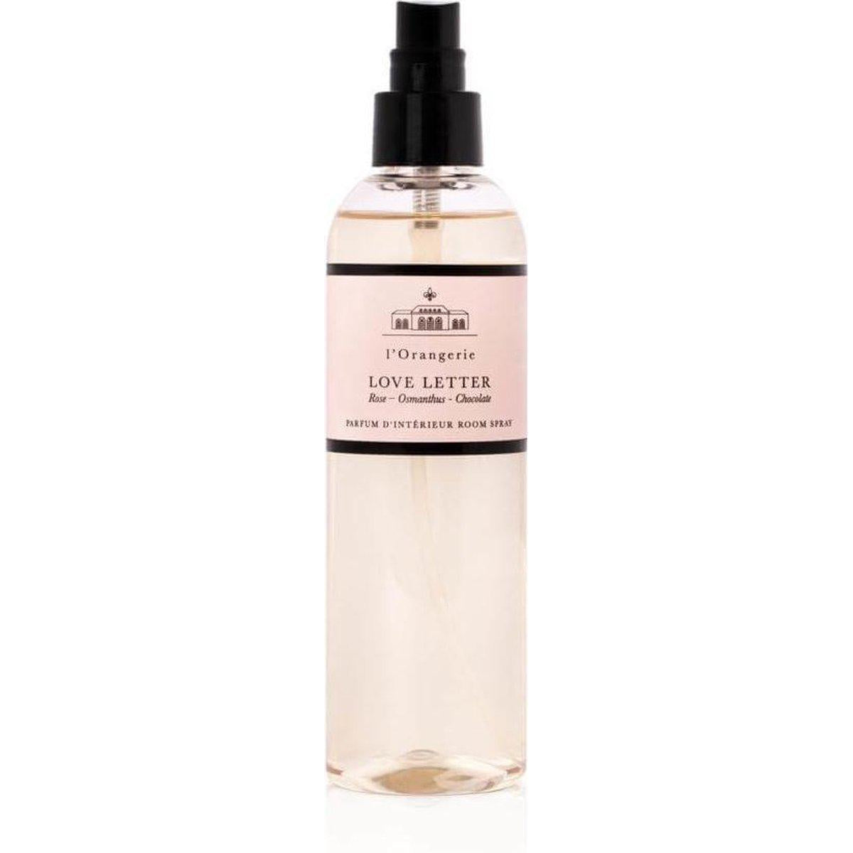 L'Orangerie Roomspray Love Letter 250 ml