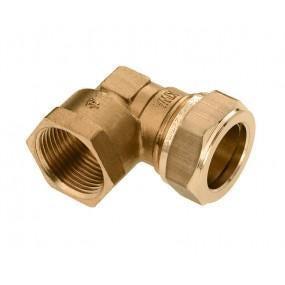 Bonfix Knie 3/8 bi. x 12 mm. vernikkeld