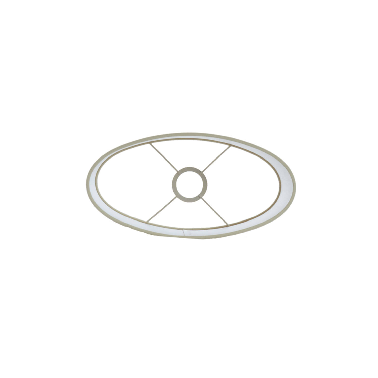 Light & Living lampenkap Sendai ovaal 30x15x25cm beige