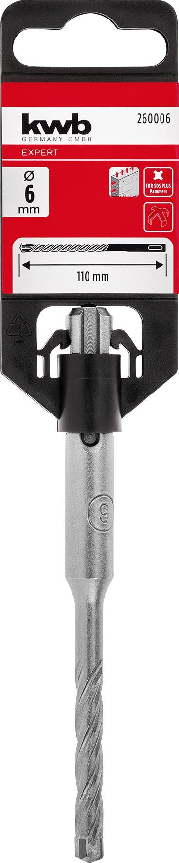 Hamerboor HB4X 6 x 110 mm