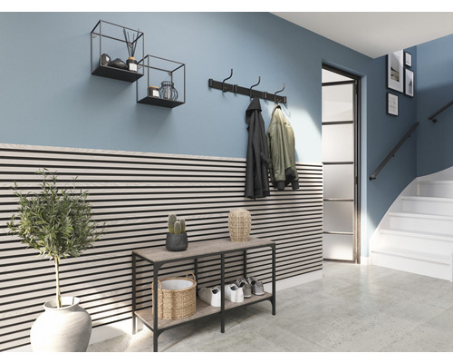 Decowall akoestisch paneel grijs eiken 2600x300mm - 2 stuks