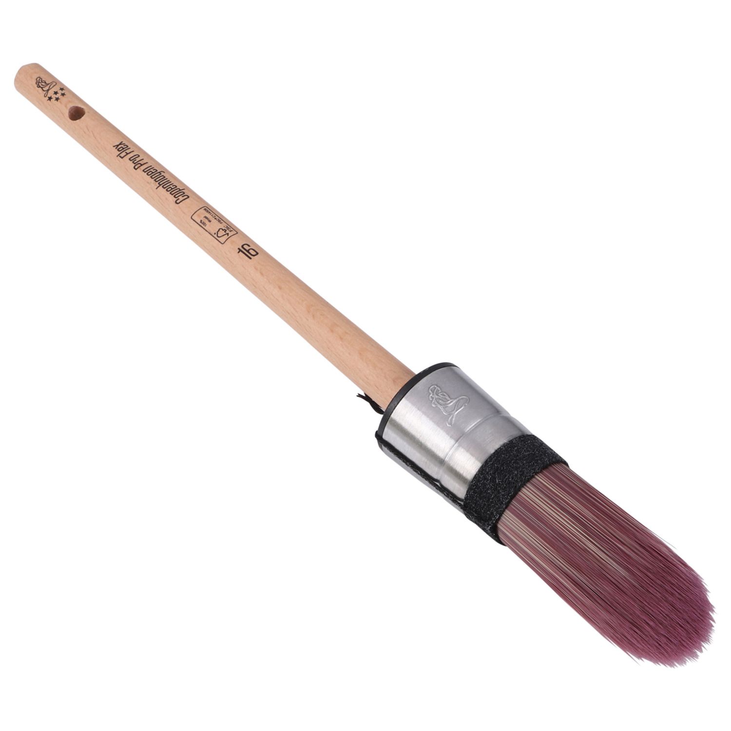 Copenhagen Pro flex patentpuntkwast synthetisch haar maat 16