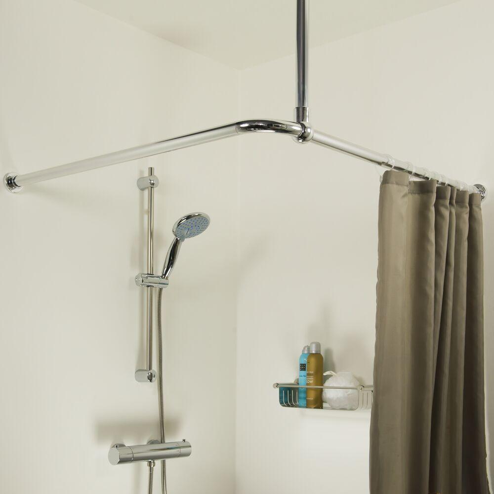 Sealskin Seallux plafondsteun 60 RVS chroom
