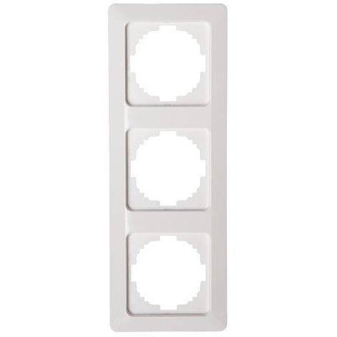 Milano afdekraam 3V wit