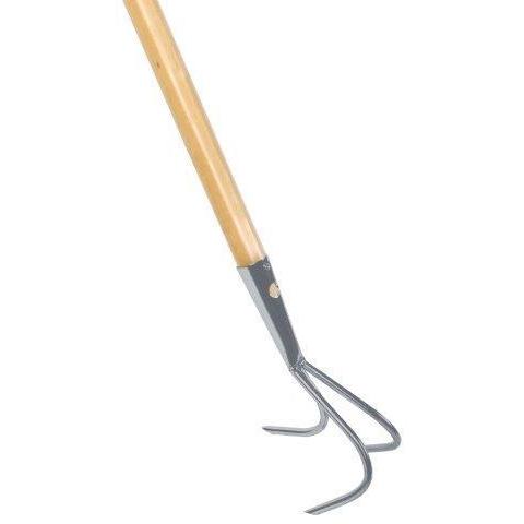 Tuinkrabber verzinkt compleet 3 tands 