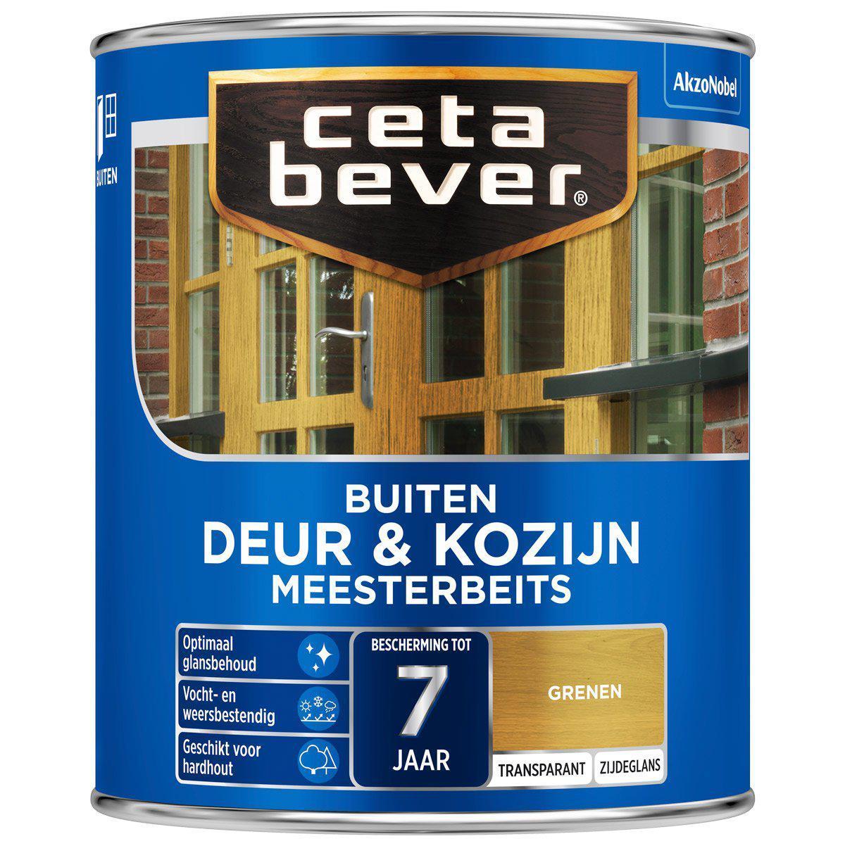 Ceta Bever Deur & Kozijn meesterbeits transparant 077 grenen 750 ml.