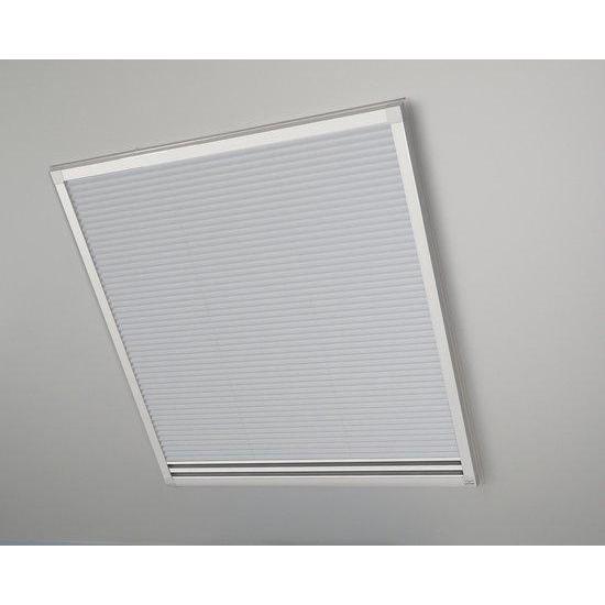 Hamstra Ultra duo-plissé dakraamhor 133x180 wit