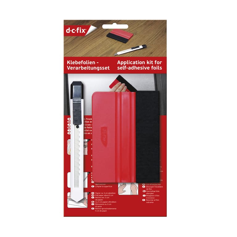 Raamfolie applicator set 22x12 cm