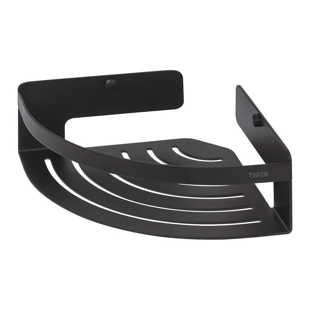 Tiger Caddy douchemand hoek 18,4cm zwart