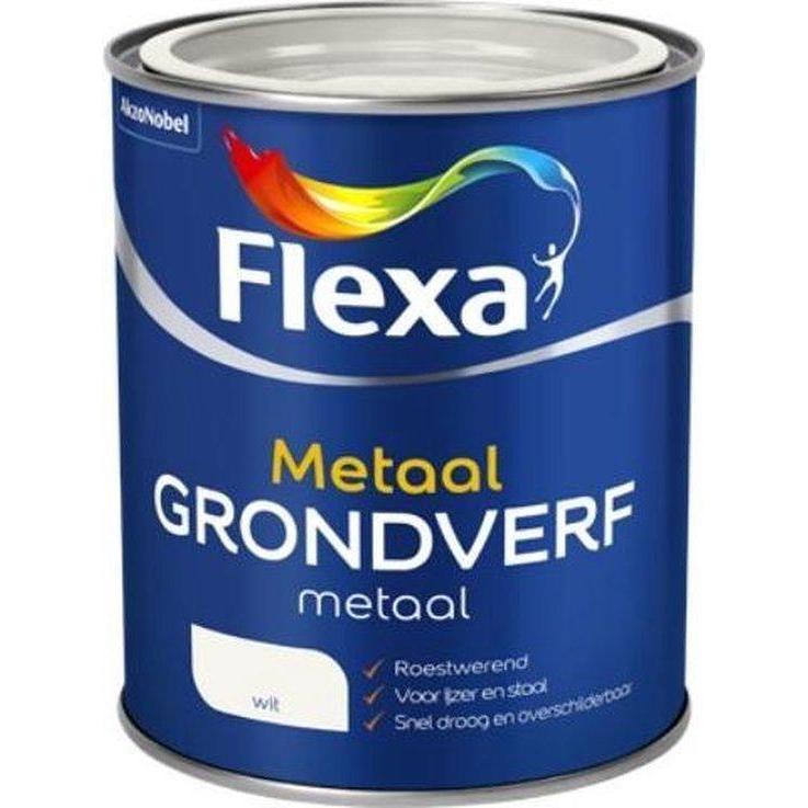 FL GRONDVERF METAAL 750MLWIT