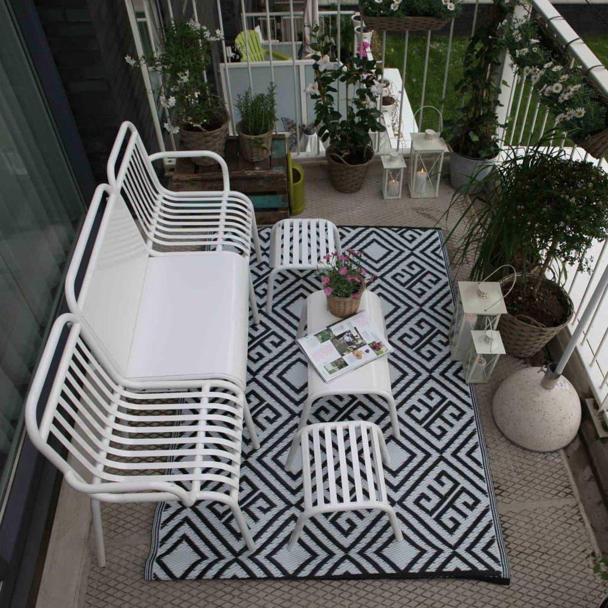 Esschert Design Tuintapijt 186x119,5 cm.