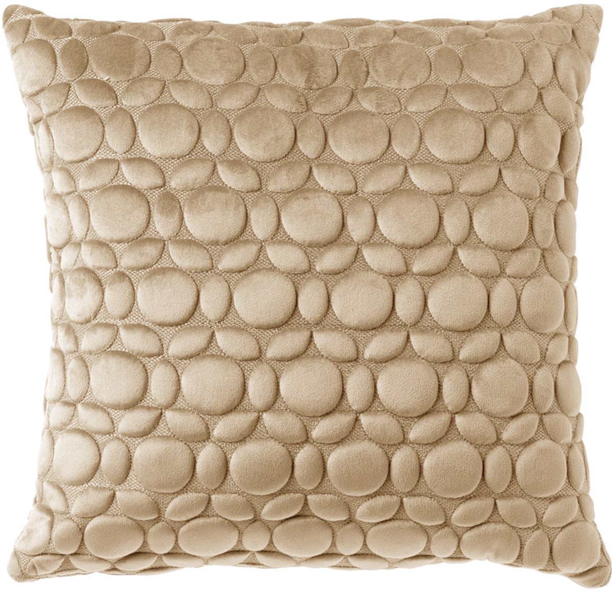 Dutch Decor sierkussen Kaisa Semolina 45×45 cm